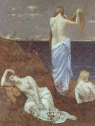 Pierre Puvis de Chavannes, Young Women on the Seashore